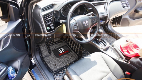 Thảm lót sàn ô tô 5D 6D Honda City 2014 - 2020